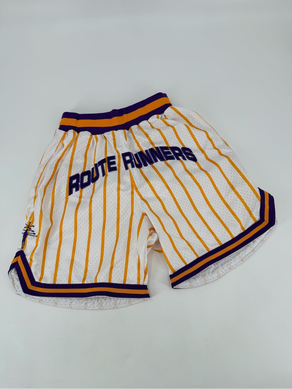Route Runners Amari Cooper Stripe Athletic Shorts Small